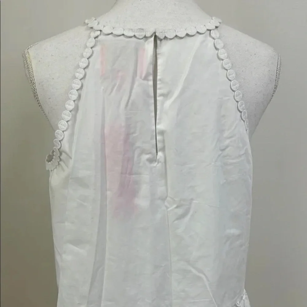 Lilly Pulitzer sz 6 Elegant White Sleeveless Dress - Picture 6 of 11